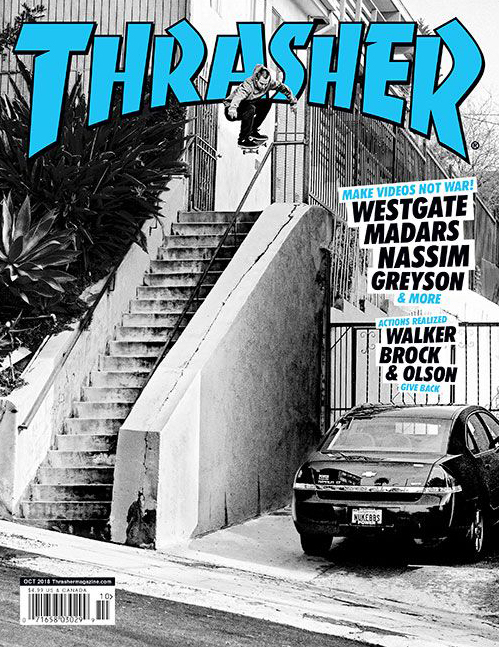 Thrasher October 01, 2018 Issue Cover