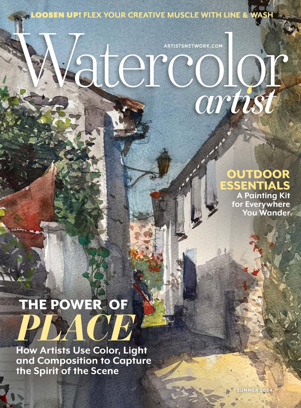 Watercolor-Artist June 01, 2024 Issue Cover