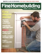 Fine-Homebuilding March 01, 2018 Issue Cover