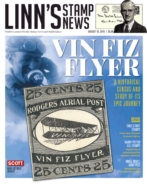 Linns-Stamp-News-Weekly August 19, 2019 Issue Cover