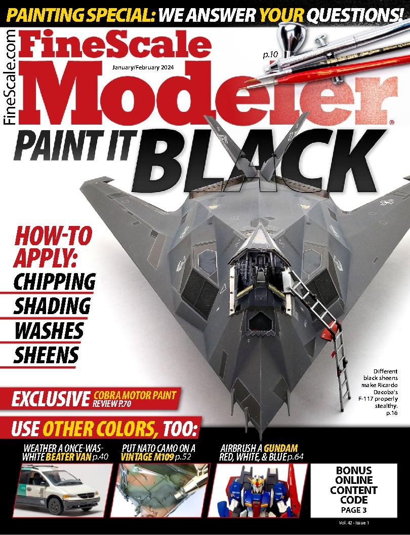 Finescale-Modeler January 01, 2024 Issue Cover