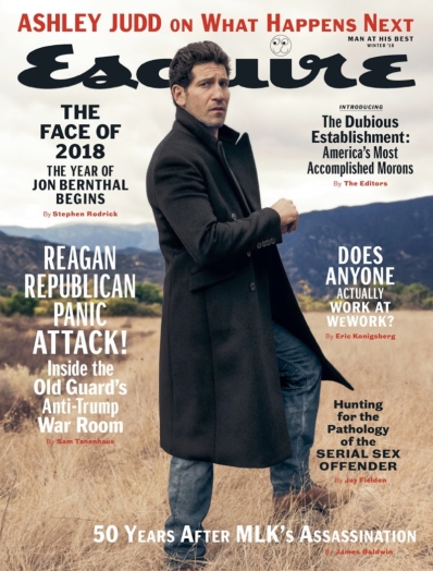 Esquire February 01, 2018 Issue Cover