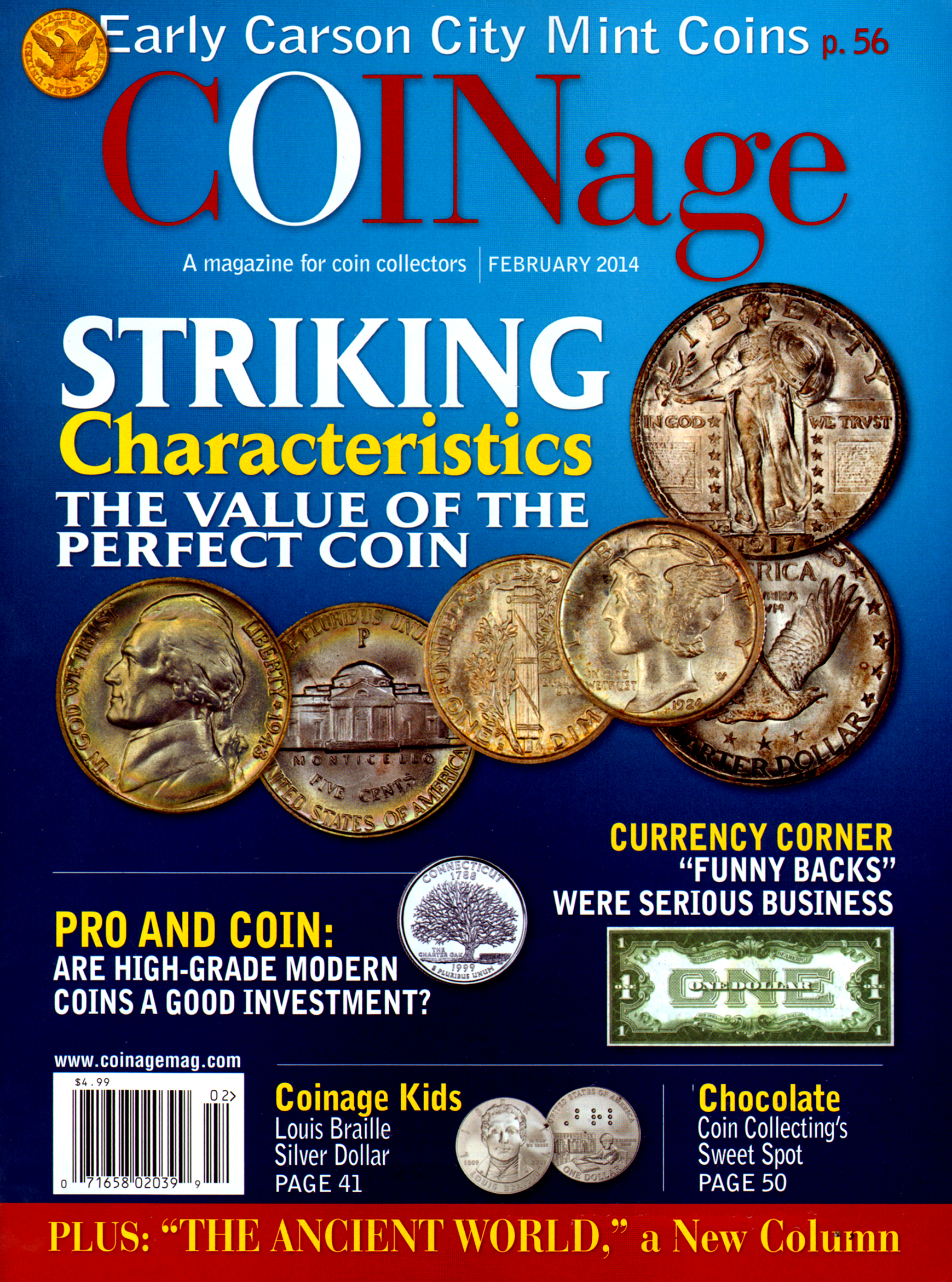 Coinage February 01, 2014 Issue Cover