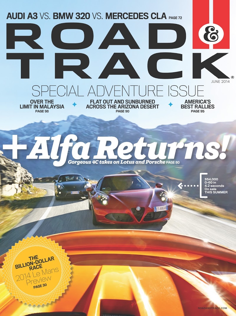 Road-and-Track June 01, 2014 Issue Cover