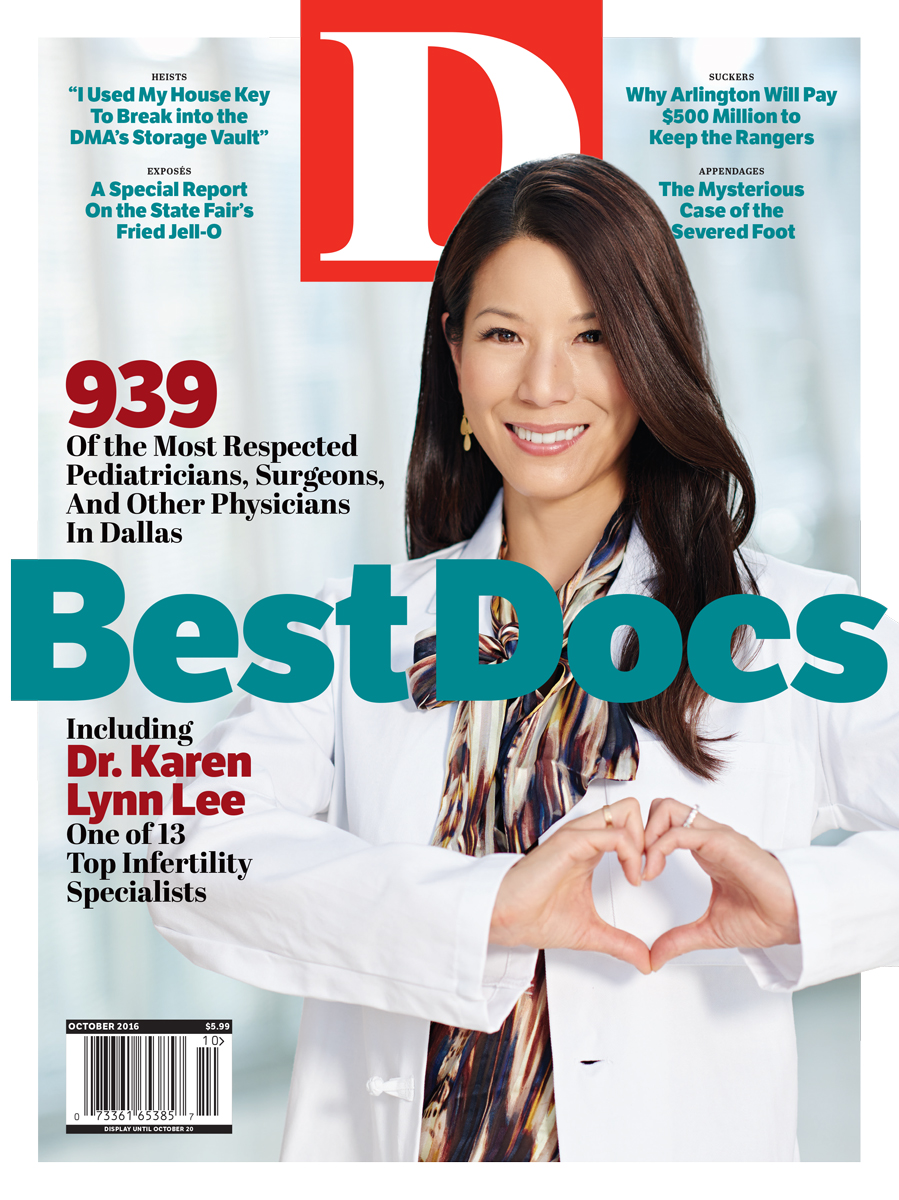 D-Magazine October 01, 2016 Issue Cover