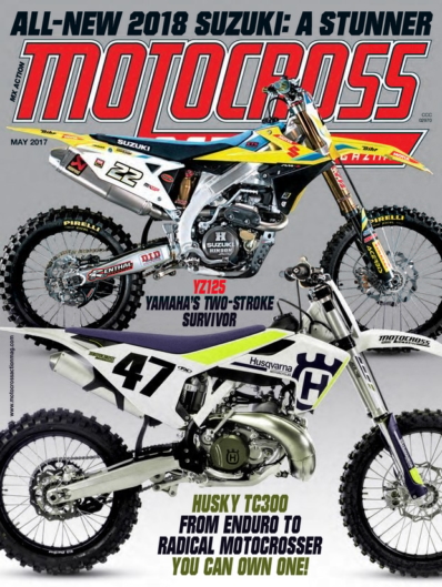 Motocross Action May 01, 2017 Issue Cover