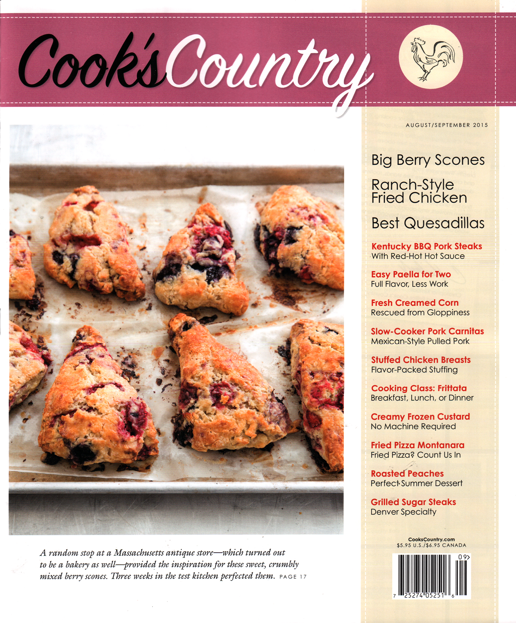 cooks-country August 01, 2015 Issue Cover