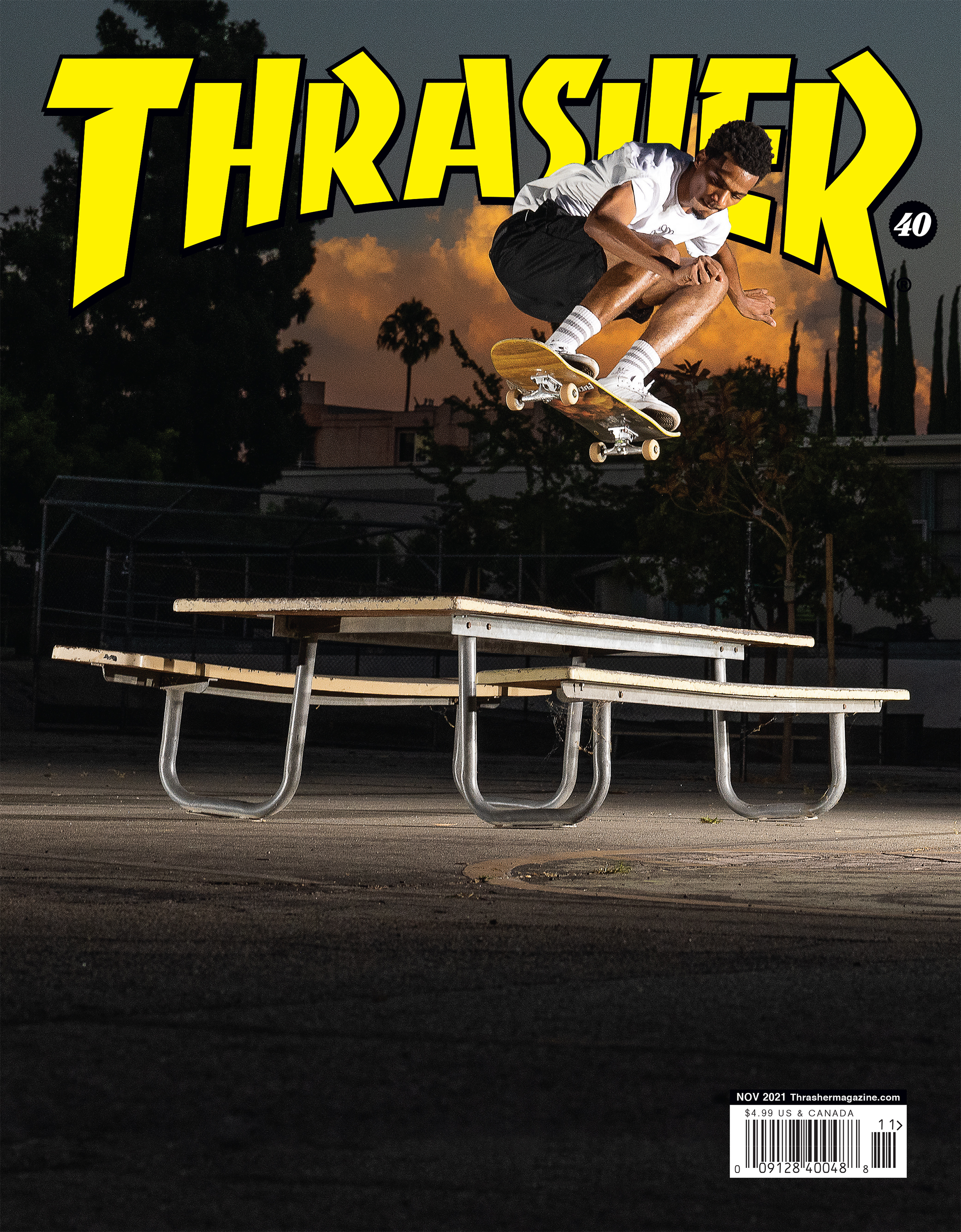 Thrasher November 01, 2021 Issue Cover
