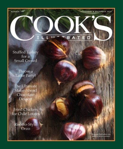 Cook's Illustrated November 01, 2025 Issue Cover