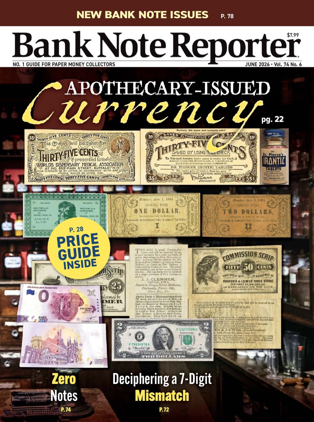 Bank-Note-Reporter June 01, 2026 Issue Cover
