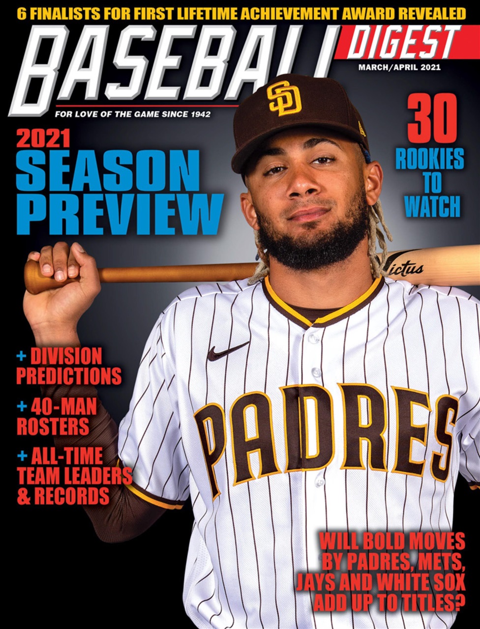 Baseball-Digest March 01, 2021 Issue Cover