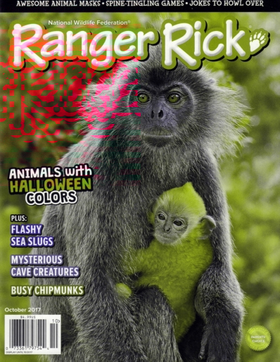 Ranger Rick October 01, 2017 Issue Cover