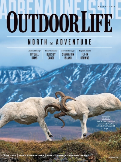 Outdoor Life August 01, 2016 Issue Cover