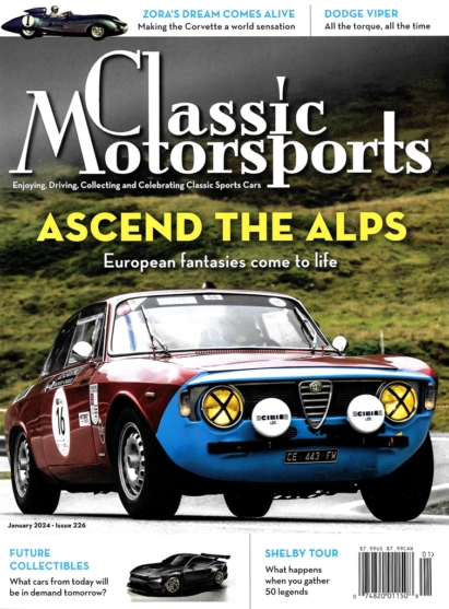 Classic Motorsports January 01, 2024 Issue Cover