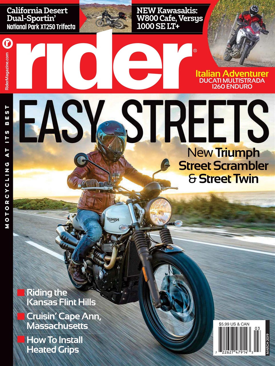 rider March 01, 2019 Issue Cover