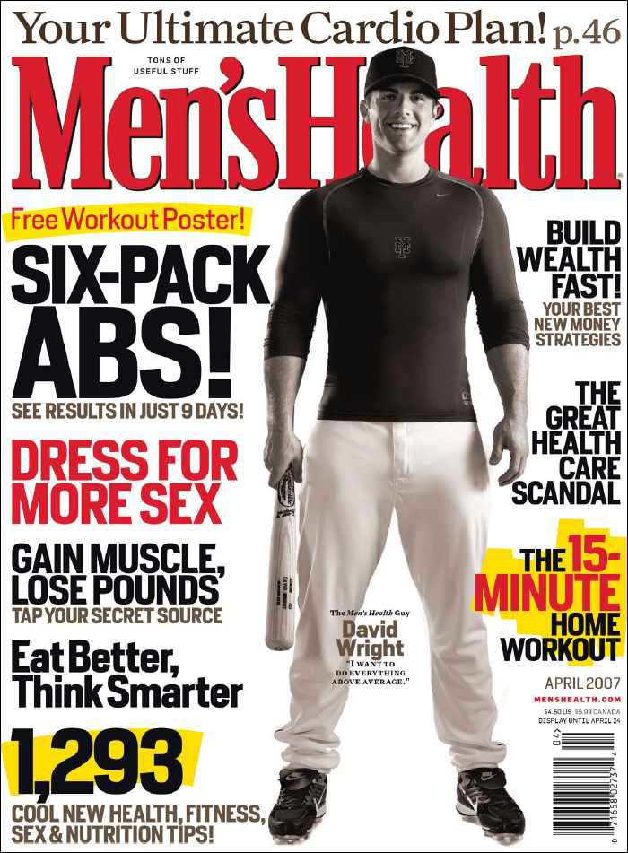mens-health April 01, 2007 Issue Cover
