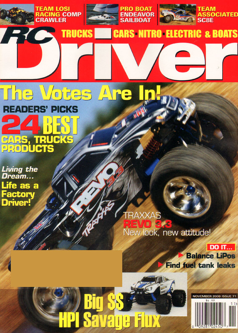 RC-Driver November 01, 2009 Issue Cover