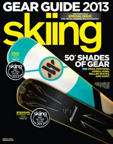 Skiing December 31, 2012 Issue Cover