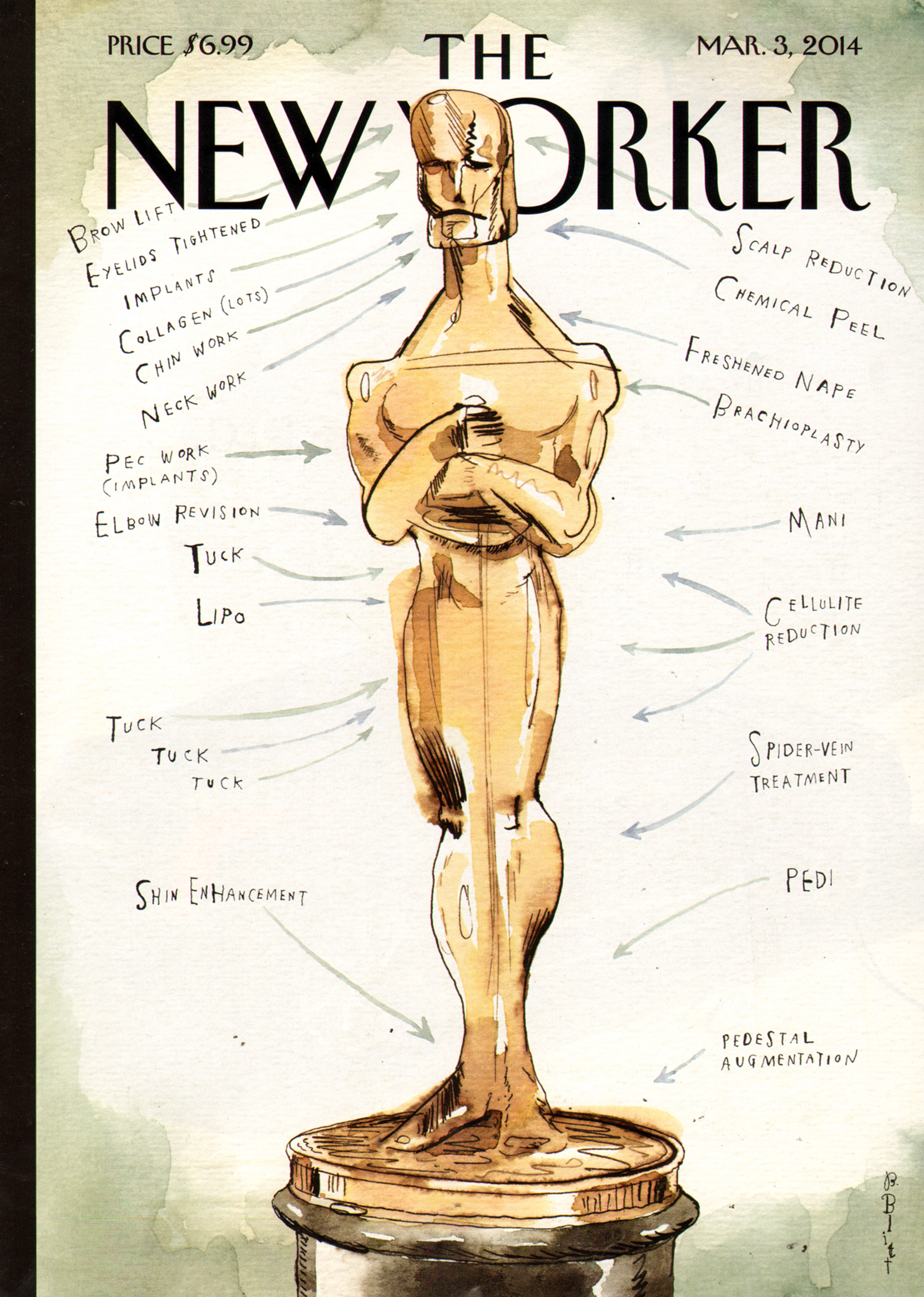 The-New-Yorker March 03, 2014 Issue Cover