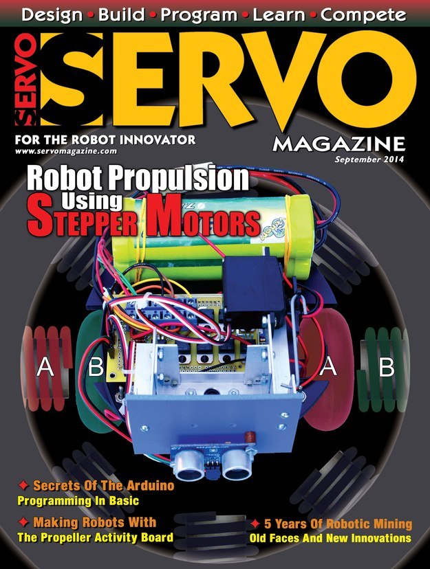 Servo-Magazine September 01, 2014 Issue Cover