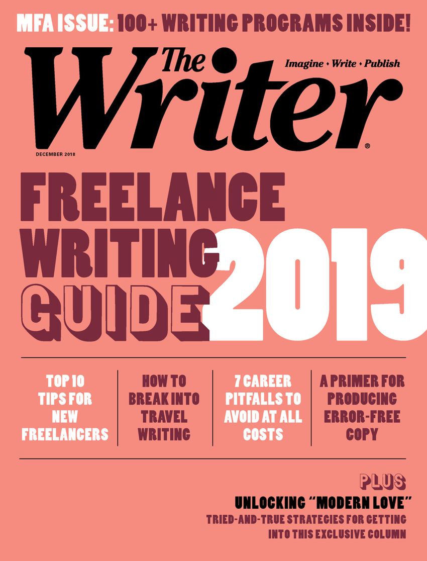 The-Writer December 01, 2018 Issue Cover