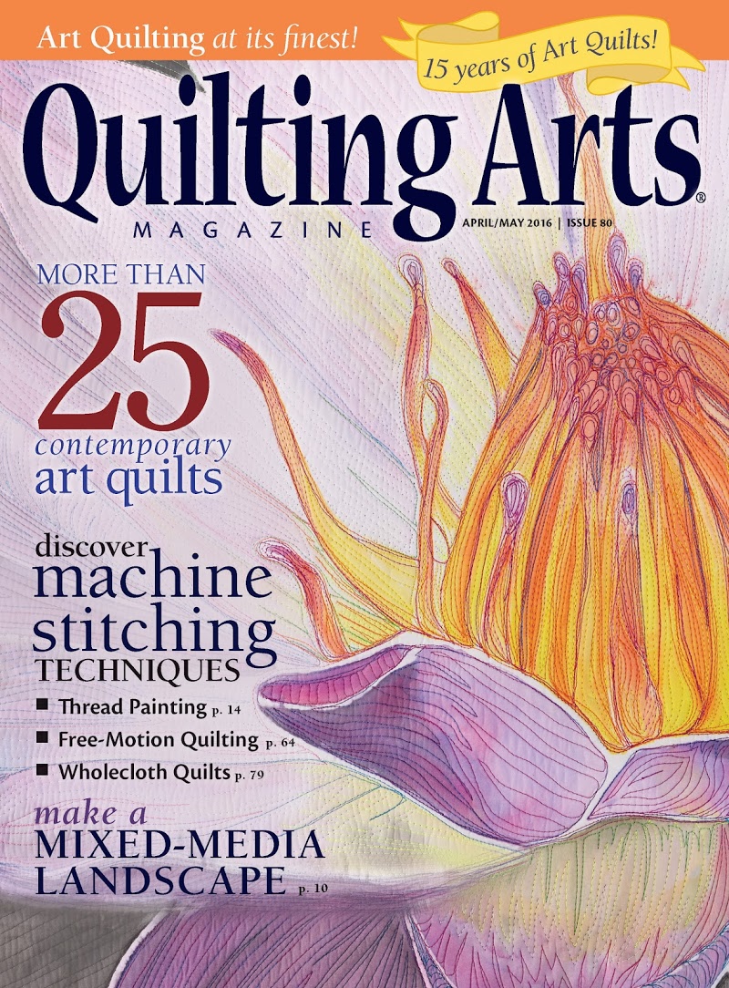 Quilting-Arts April 01, 2016 Issue Cover