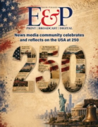 Editor & Publisher July 01, 2026 Issue Cover