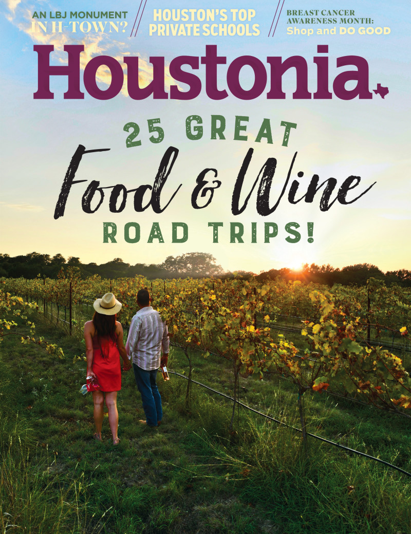 Houstonia October 01, 2018 Issue Cover