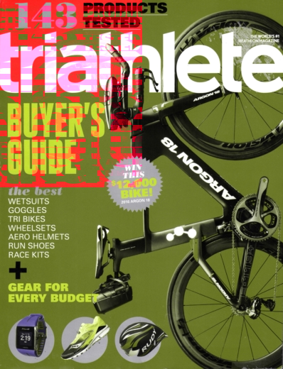 Triathlete March 01, 2016 Issue Cover