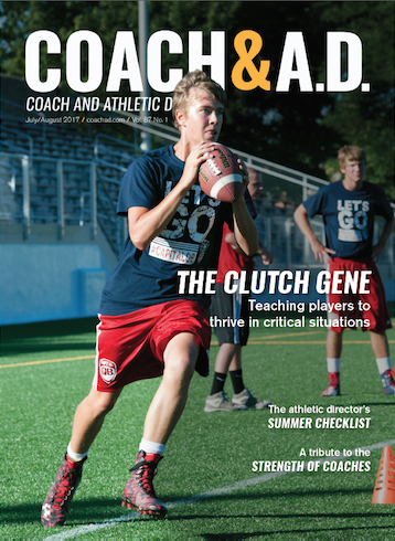 Coach-and-Athletic-Director July 01, 2017 Issue Cover