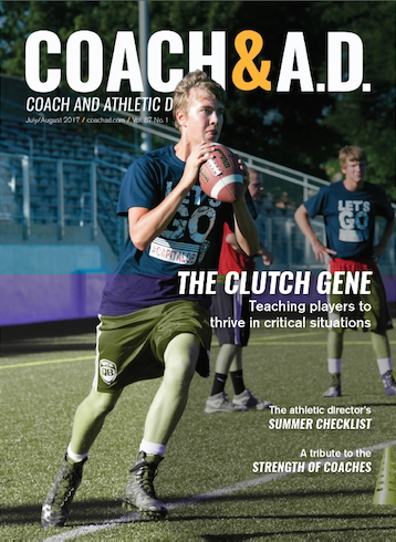 Coach & Athletic Director July 01, 2017 Issue Cover