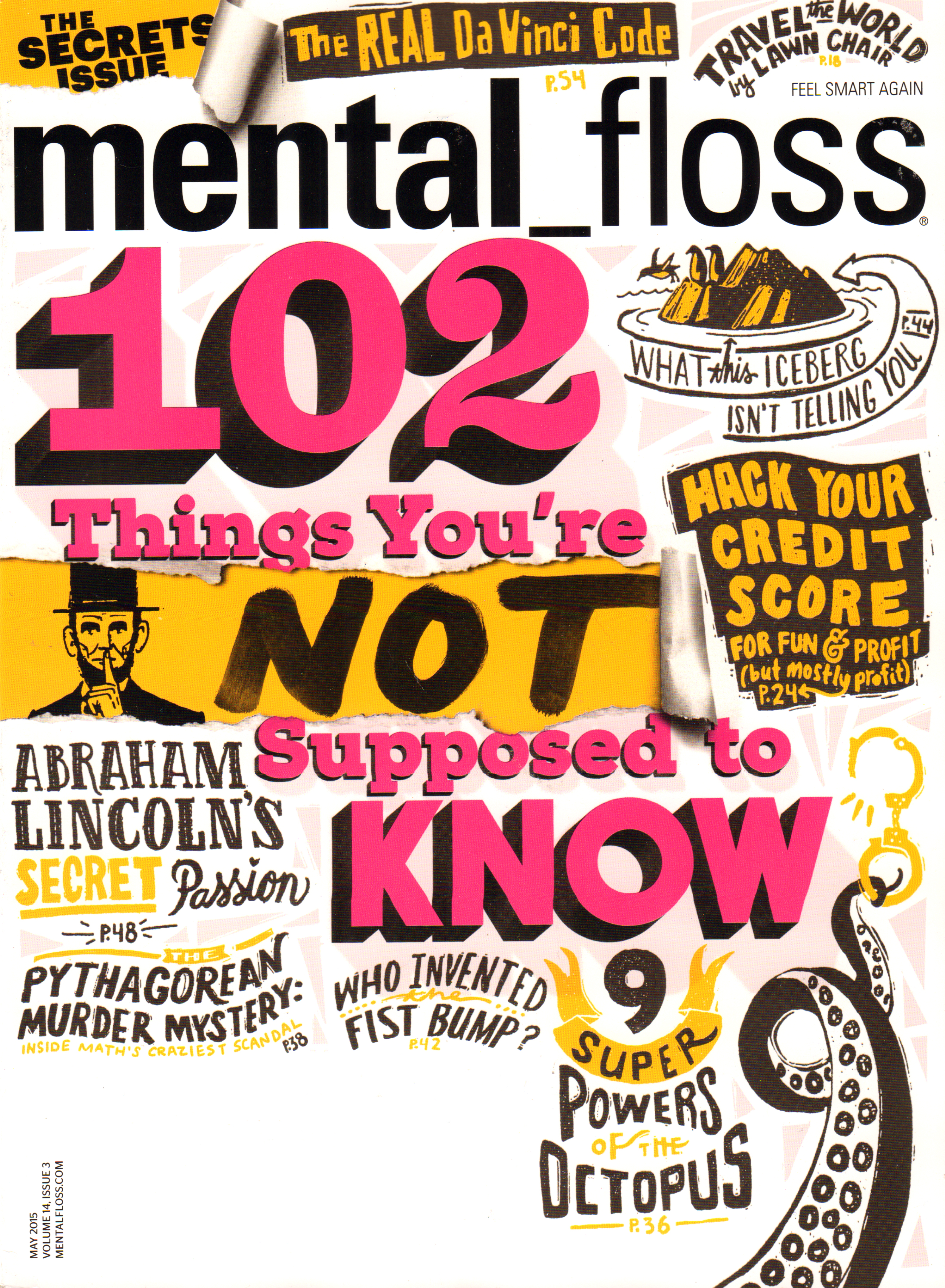 Mental-Floss May 01, 2015 Issue Cover