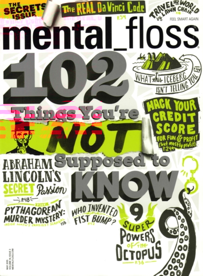 Mental Floss May 01, 2015 Issue Cover