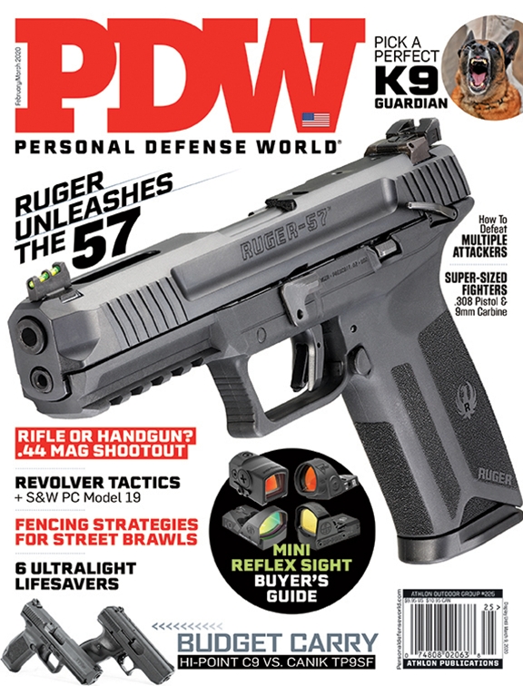 Personal-Defense-World February 01, 2020 Issue Cover