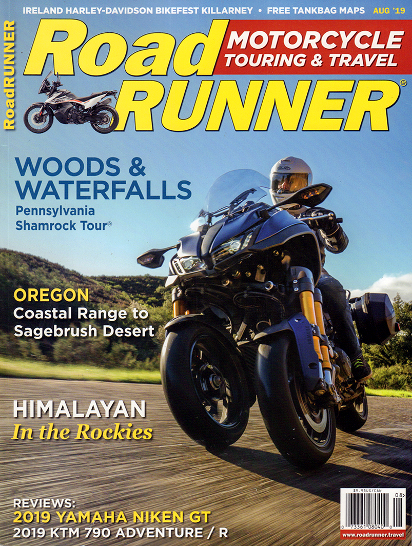 Road-RUNNER-Motorcycle-and-Touring August 01, 2019 Issue Cover