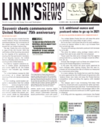 Linns-Stamp-News November 02, 2020 Issue Cover