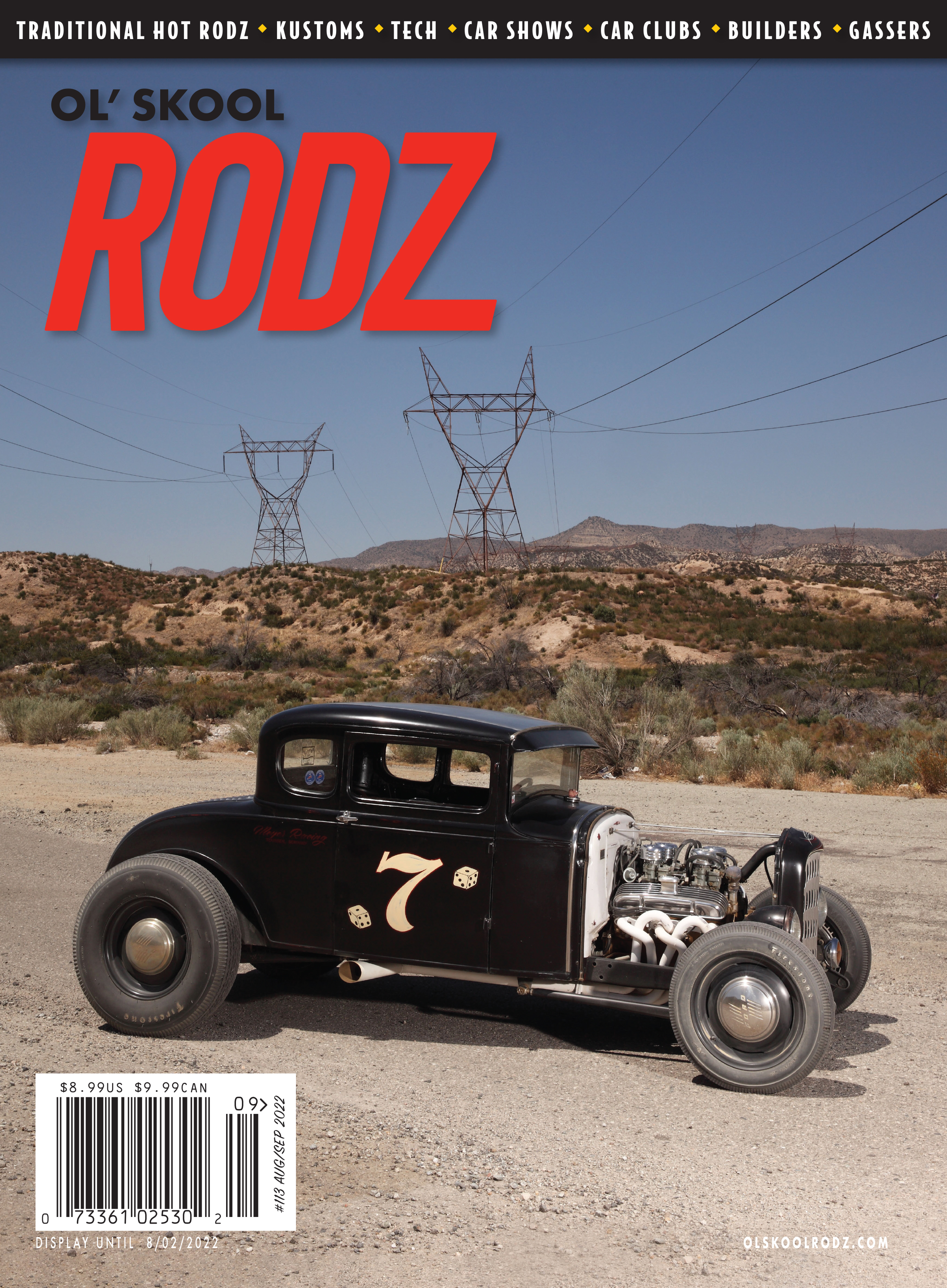 Ol-Skool-Rodz August 01, 2022 Issue Cover