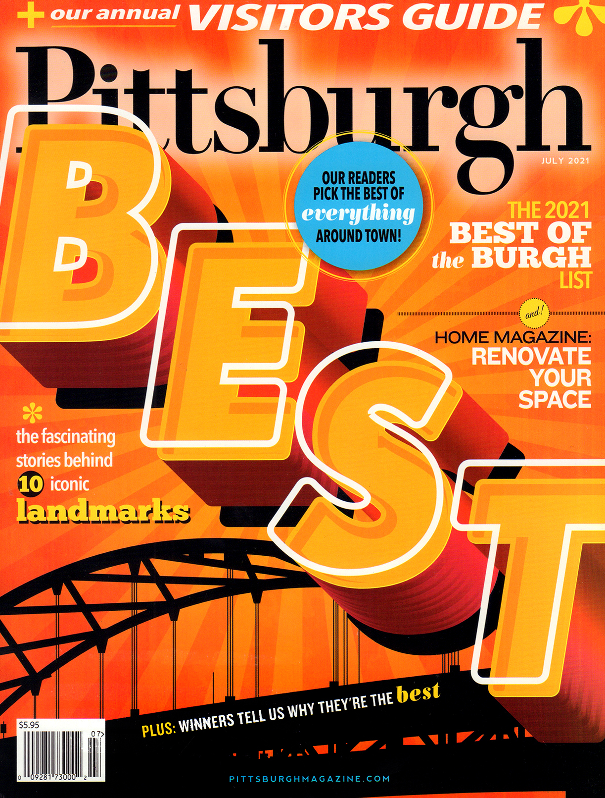 Pittsburgh-Magazine July 01, 2021 Issue Cover