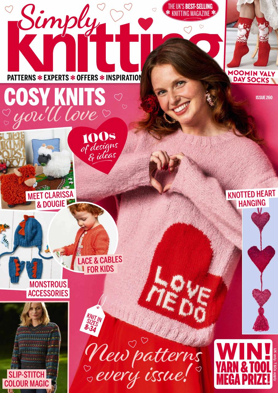 Simply-Knitting February 01, 2025 Issue Cover