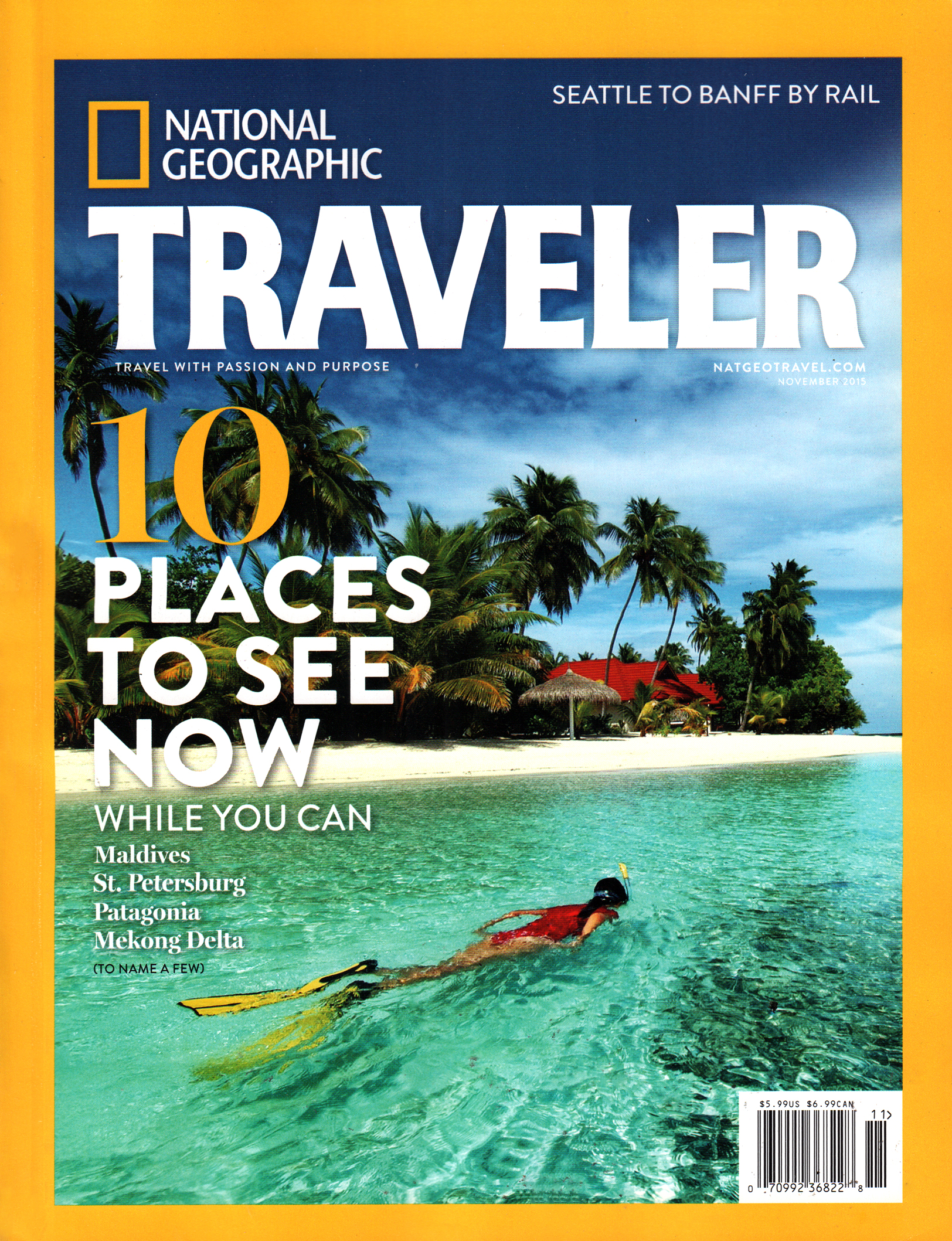 National-Geographic-Traveler November 01, 2015 Issue Cover