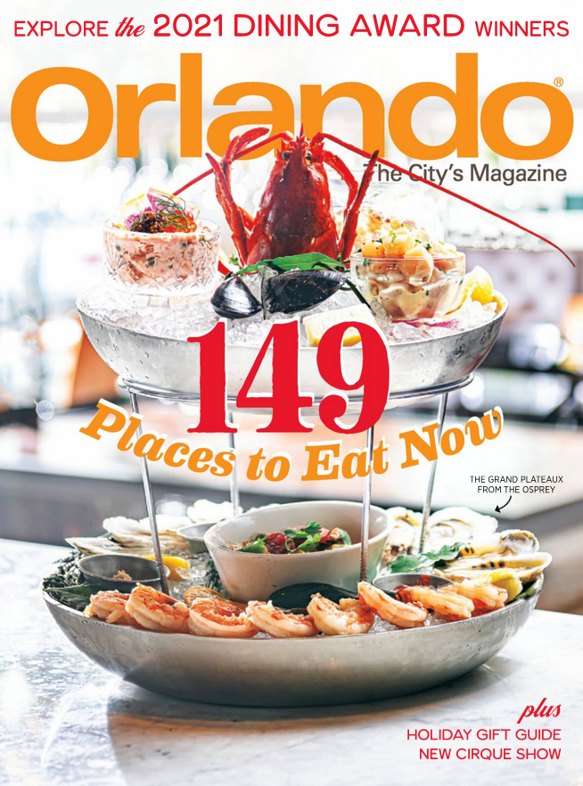 Orlando-Magazine November 01, 2021 Issue Cover