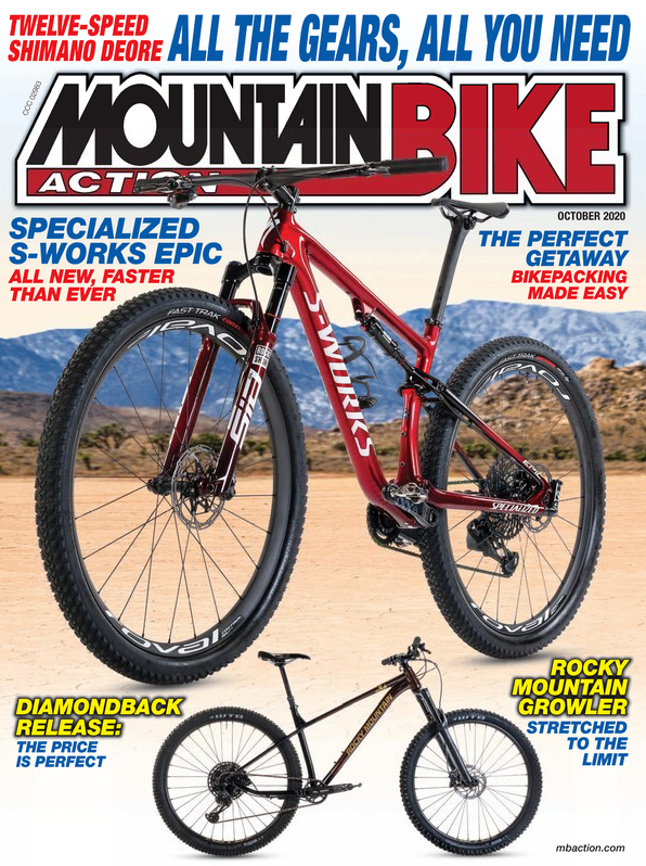 Mountain-Bike-Action October 01, 2020 Issue Cover