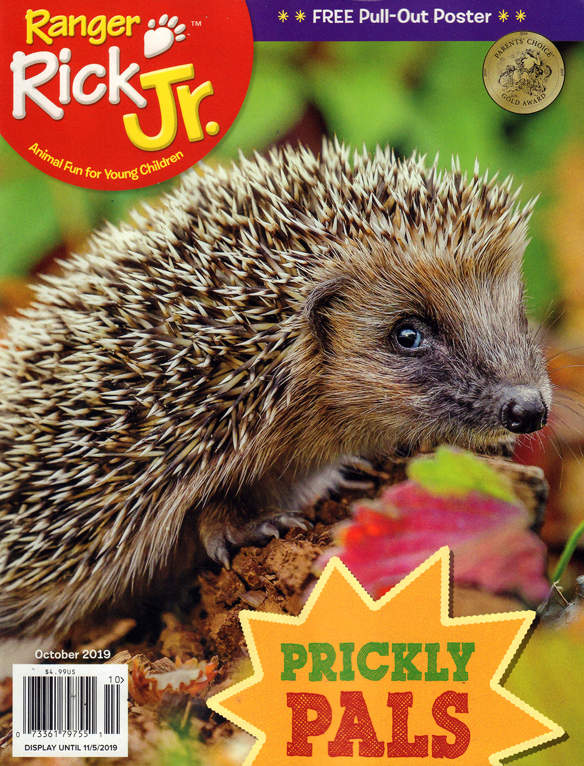 Ranger-Rick-Jr October 01, 2019 Issue Cover