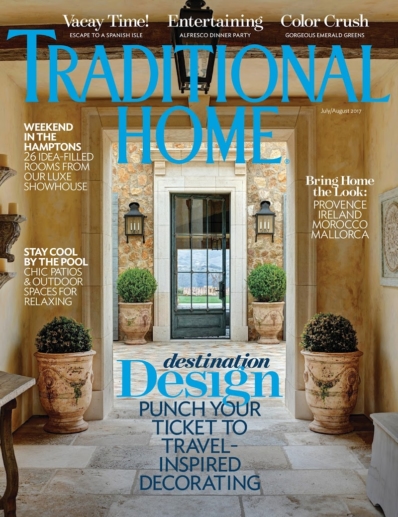 Traditional Home July 01, 2017 Issue Cover