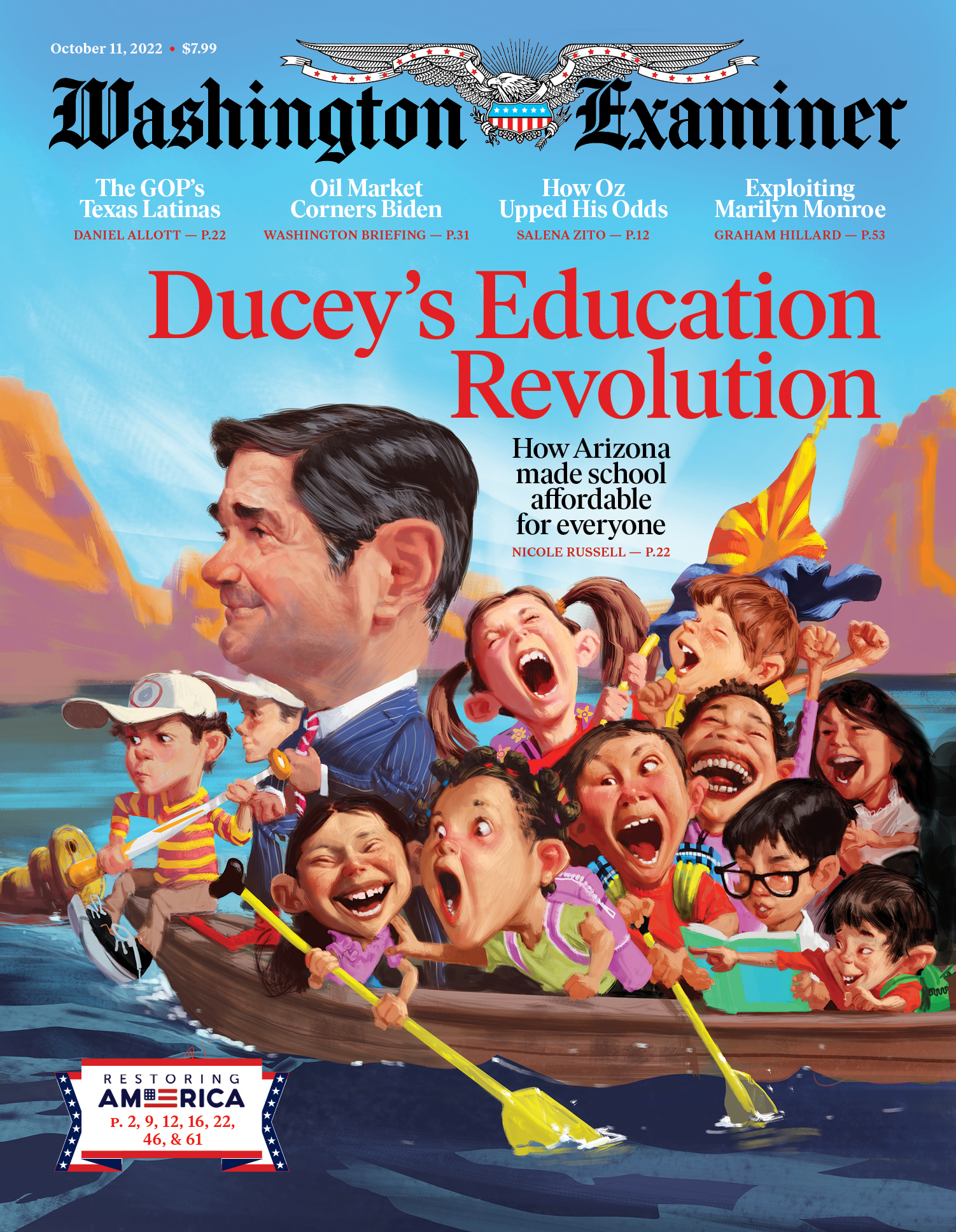 Washington-Examiner October 11, 2022 Issue Cover