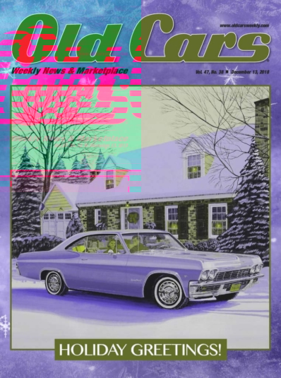 Old Cars December 13, 2018 Issue Cover