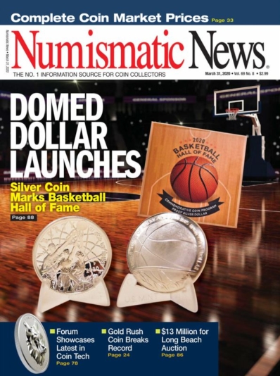 Numismatic News March 31, 2020 Issue Cover
