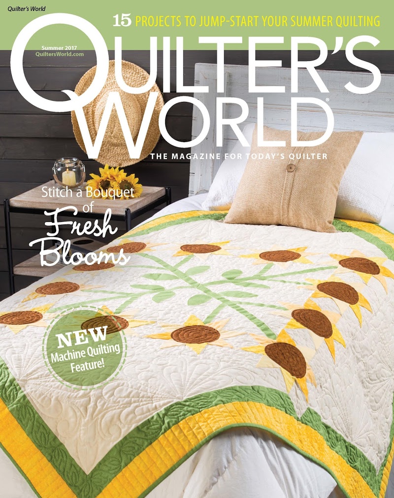 Quilters-World June 01, 2017 Issue Cover