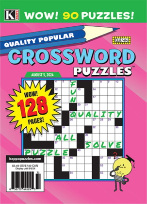 Quality Popular Crossword Puzzles Magazine Subscription