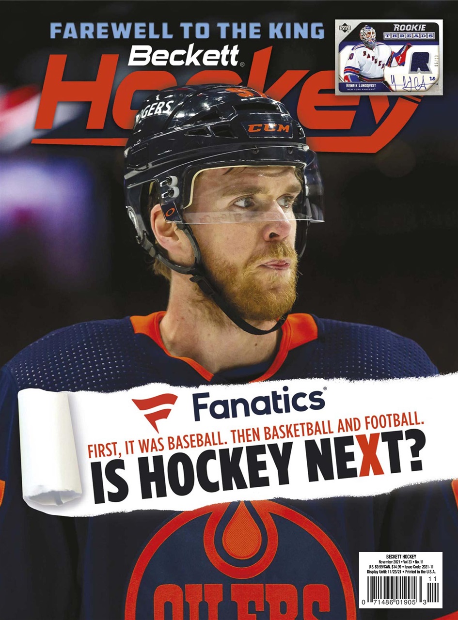 Beckett-Hockey November 01, 2021 Issue Cover